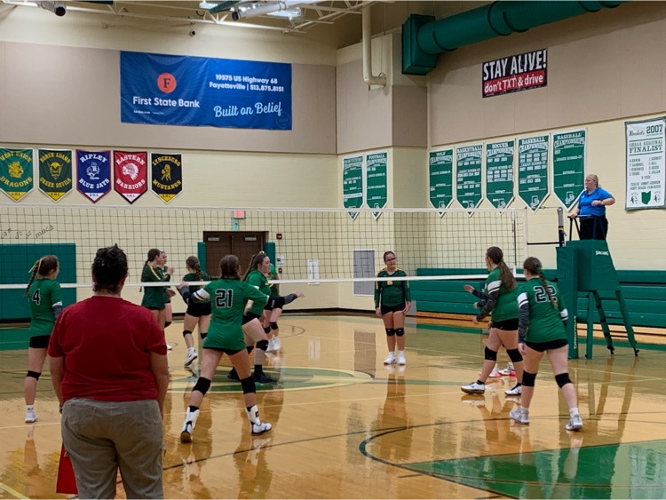 JV volleyball vs north Adams
