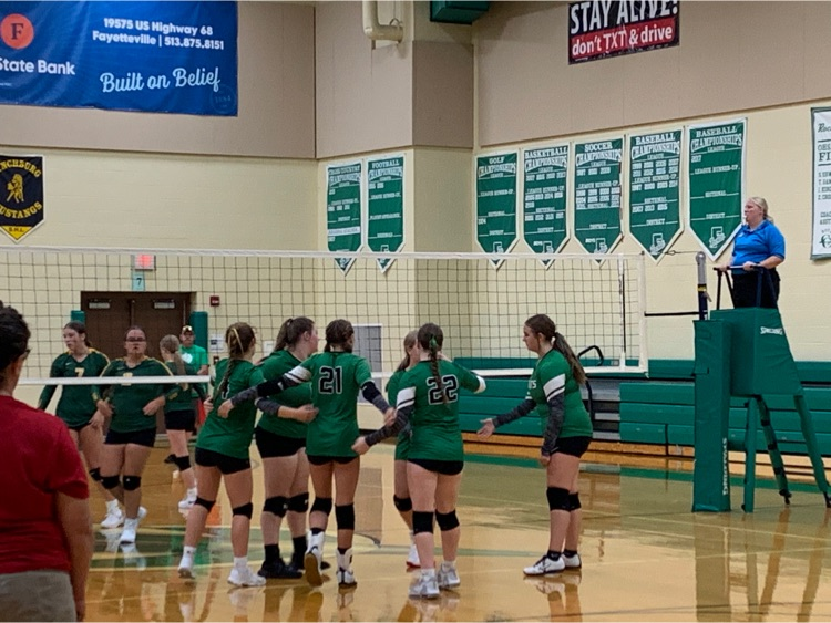 JV volleyball vs north Adams