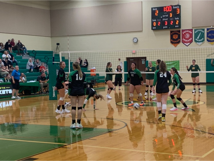Varsity volleyball vs north Adams